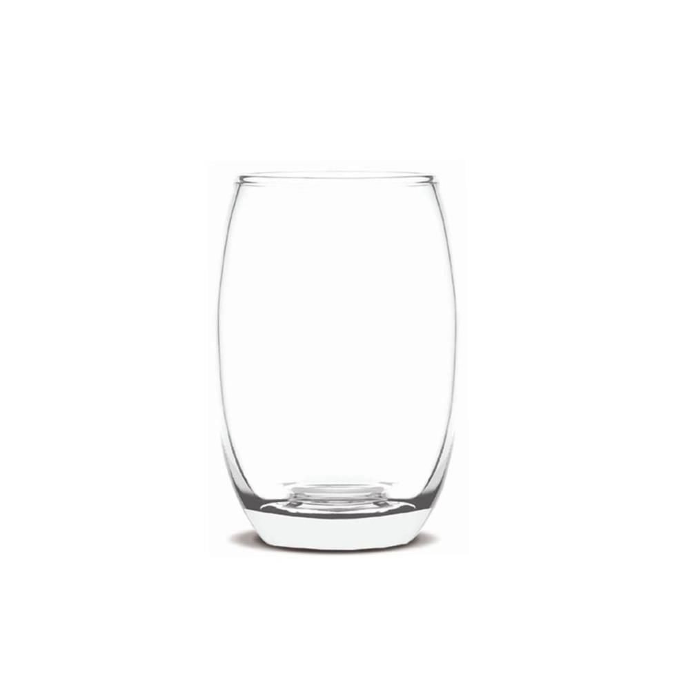 Jogo de Copos Long Drink Vidro Ruvolo Aruba Luva 300ml 6 Peças Transparente