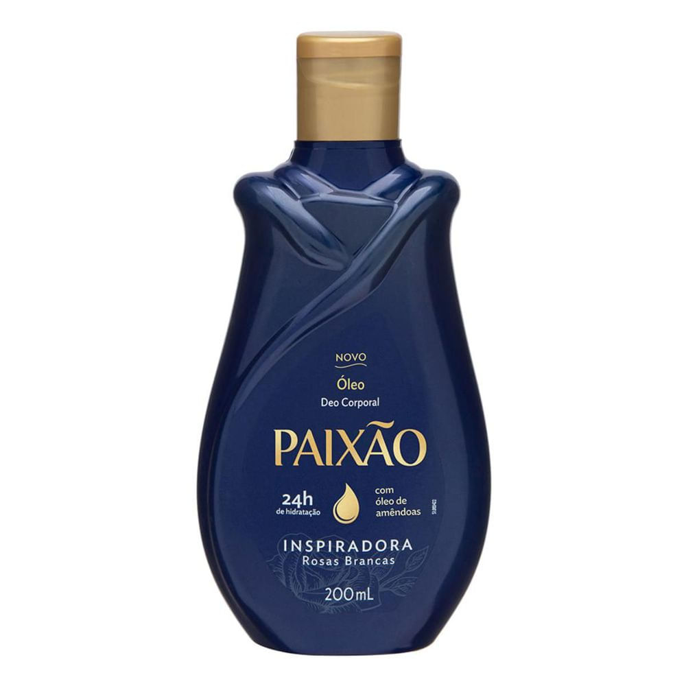 Óleo Corporal Desodorante Paixão Inspiradora 200ml