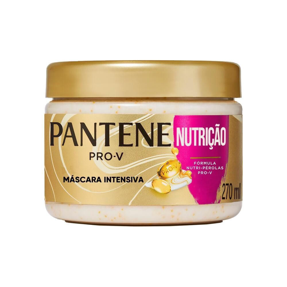 Máscara de Tratamento Nutrição Profunda 270ml Pantene Pro-V Antifrizz com Óleo de Amêndoas