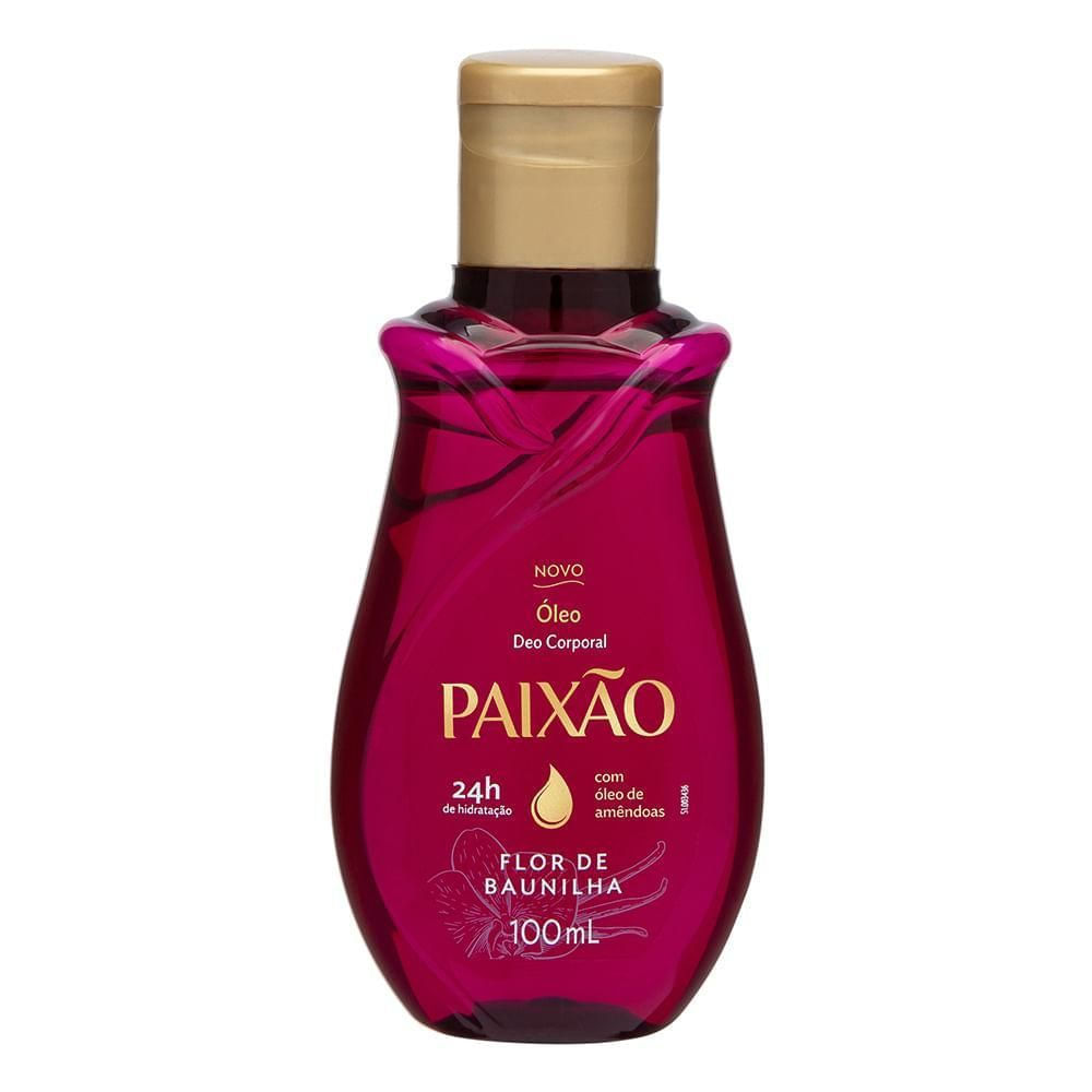 Óleo Corporal Hidratante Paixão Flor de Baunilha 100ml
