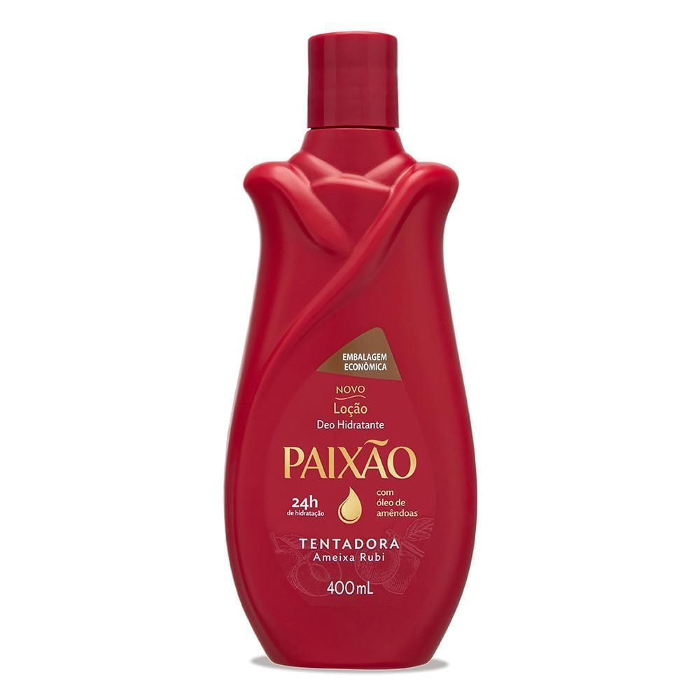 Loção Hidratante Desodorante Paixão Tentadora Óleo de Amêndoas 400ml