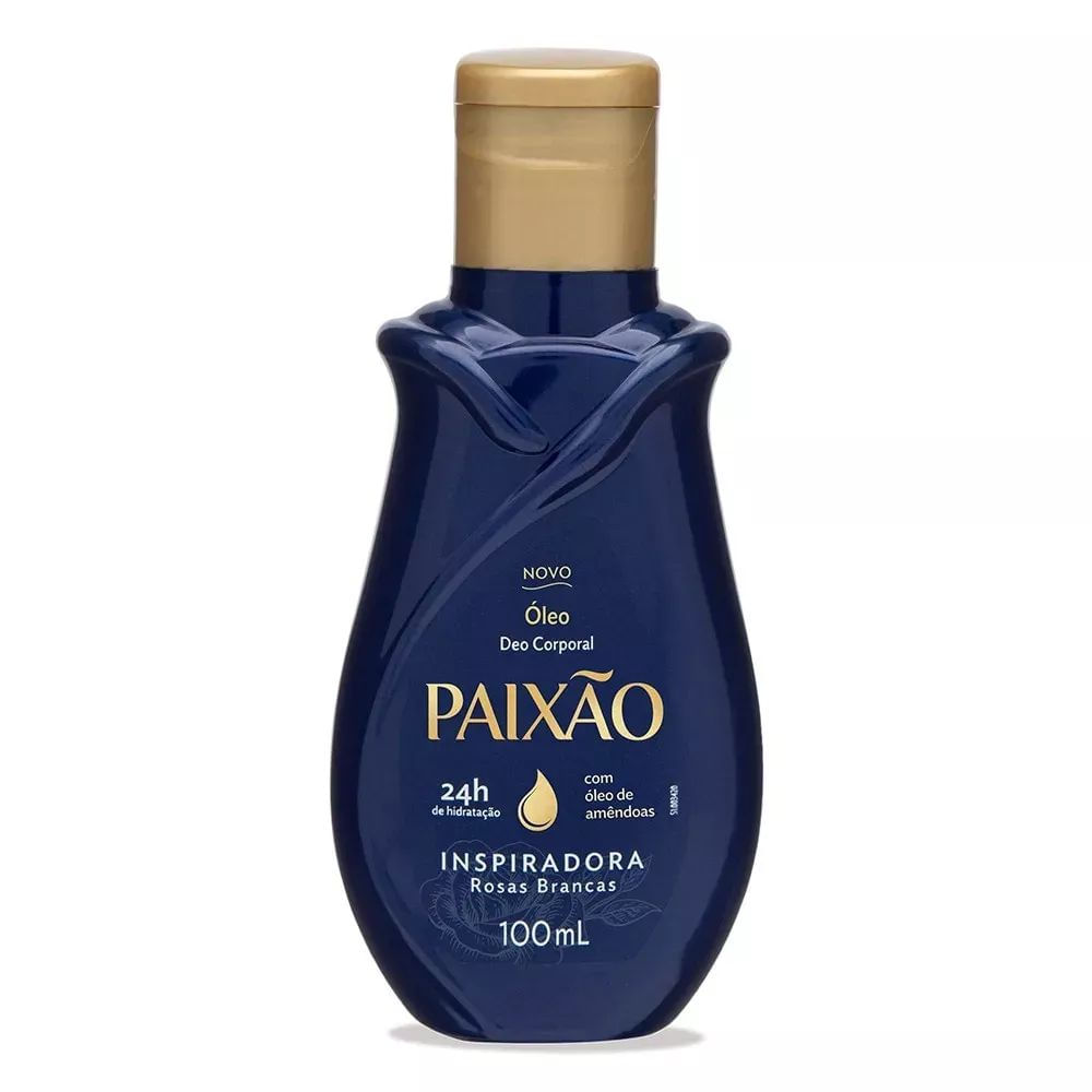 Óleo Corporal Hidratante Paixão Inspiradora Rosas Brancas 100ml