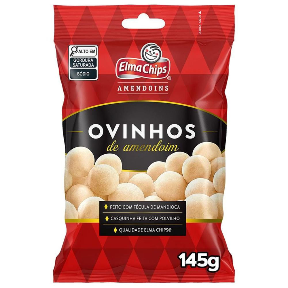 Ovinhos de Amendoim Elma Chips 145g