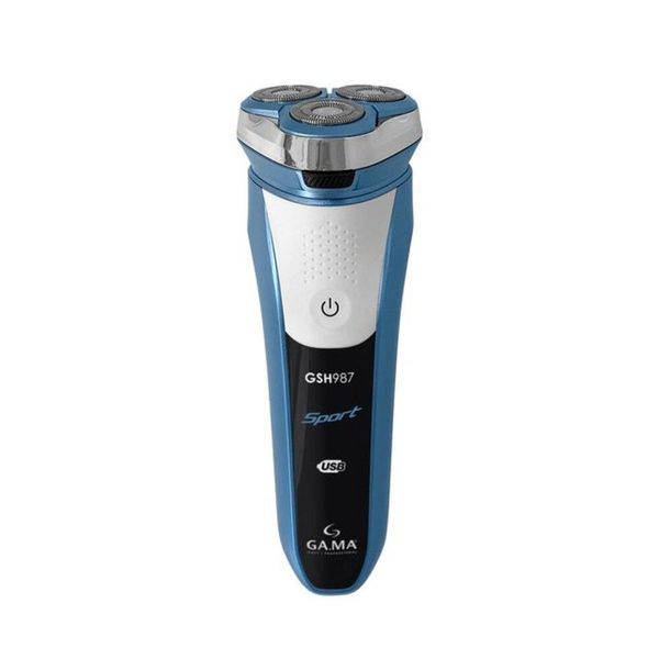 Barbeador Elétrico Ga.Ma Italy GSH987 Sport W&D USB - Bivolt