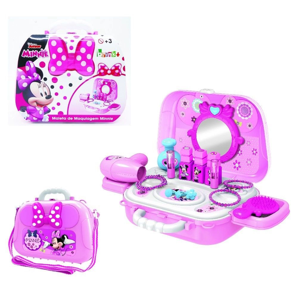 Maleta de Maquiagem Criativa Brink+ Disney Minnie Mouse