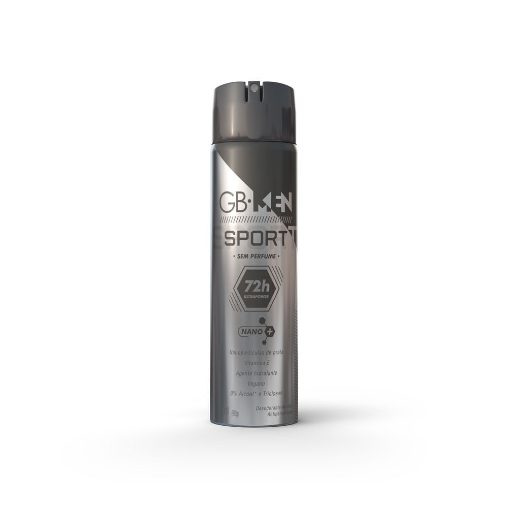 Desodorante Aerosol Masculino Sem Perfume Giovanna Baby GB Men 150ml
