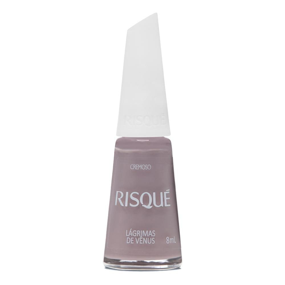 Esmalte Hipoalergênico Risqué Nude Cremoso Lágrimas de Vênus 8ml