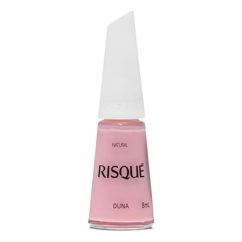Esmalte Hipoalergênico Risqué Natural Duna Rosa 8ml