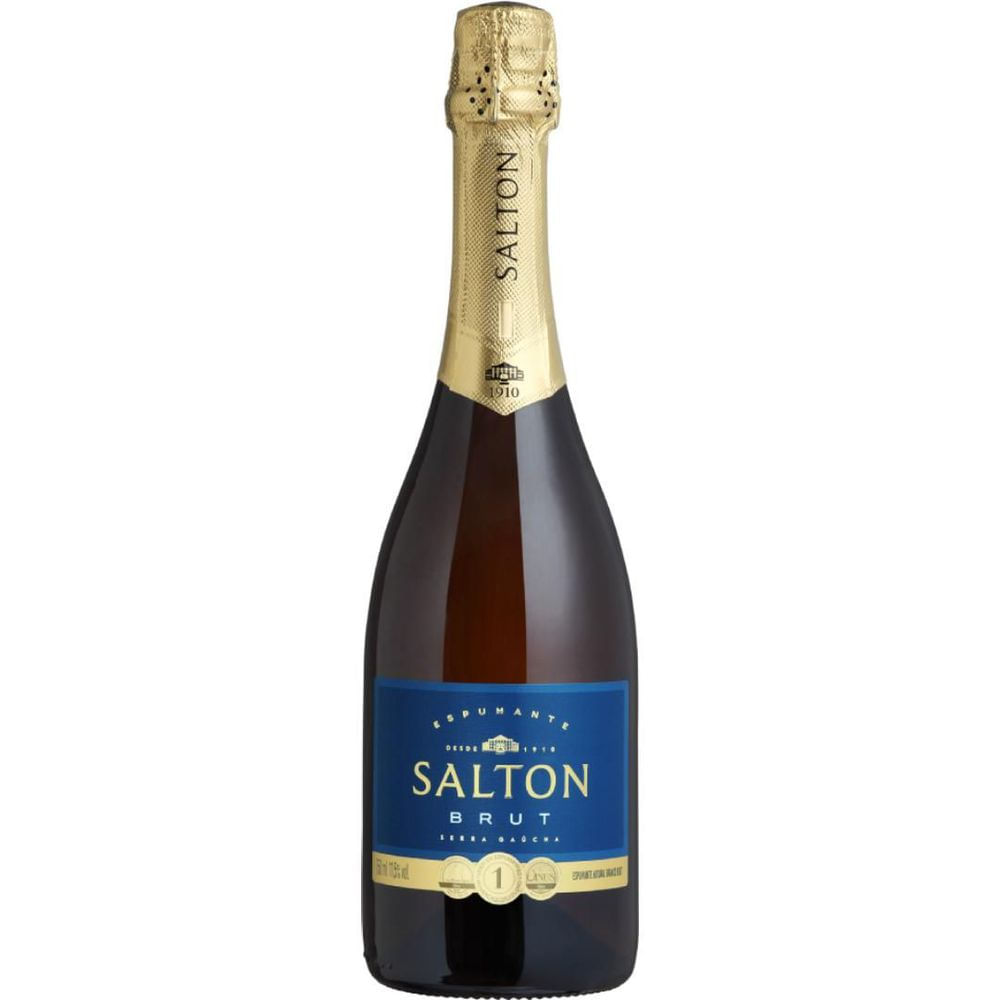 Espumante Brut Salton 750ml Garrafa Serra Gaúcha