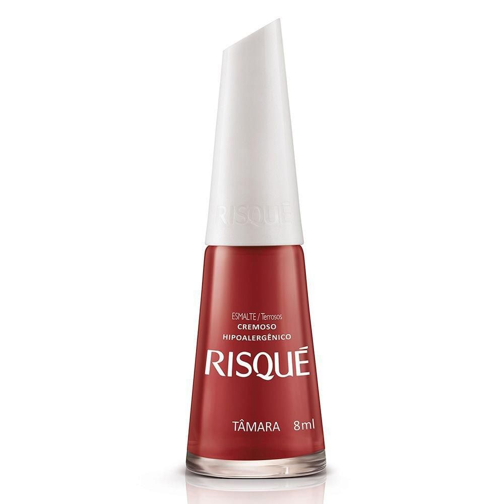 Esmalte Cremoso Hipoalergênico Risqué Tâmara 8ml