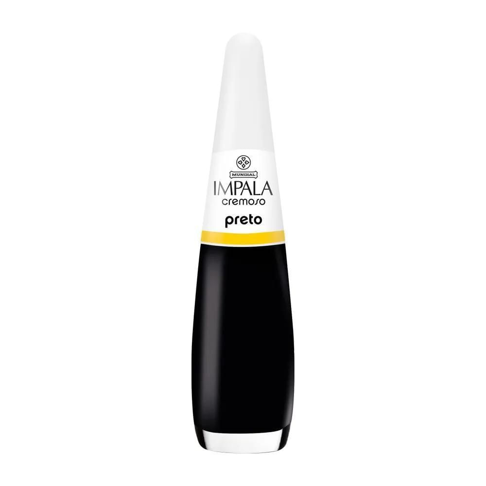 Esmalte Cremoso Impala A Cor da Sua Moda Preto 7,5ml