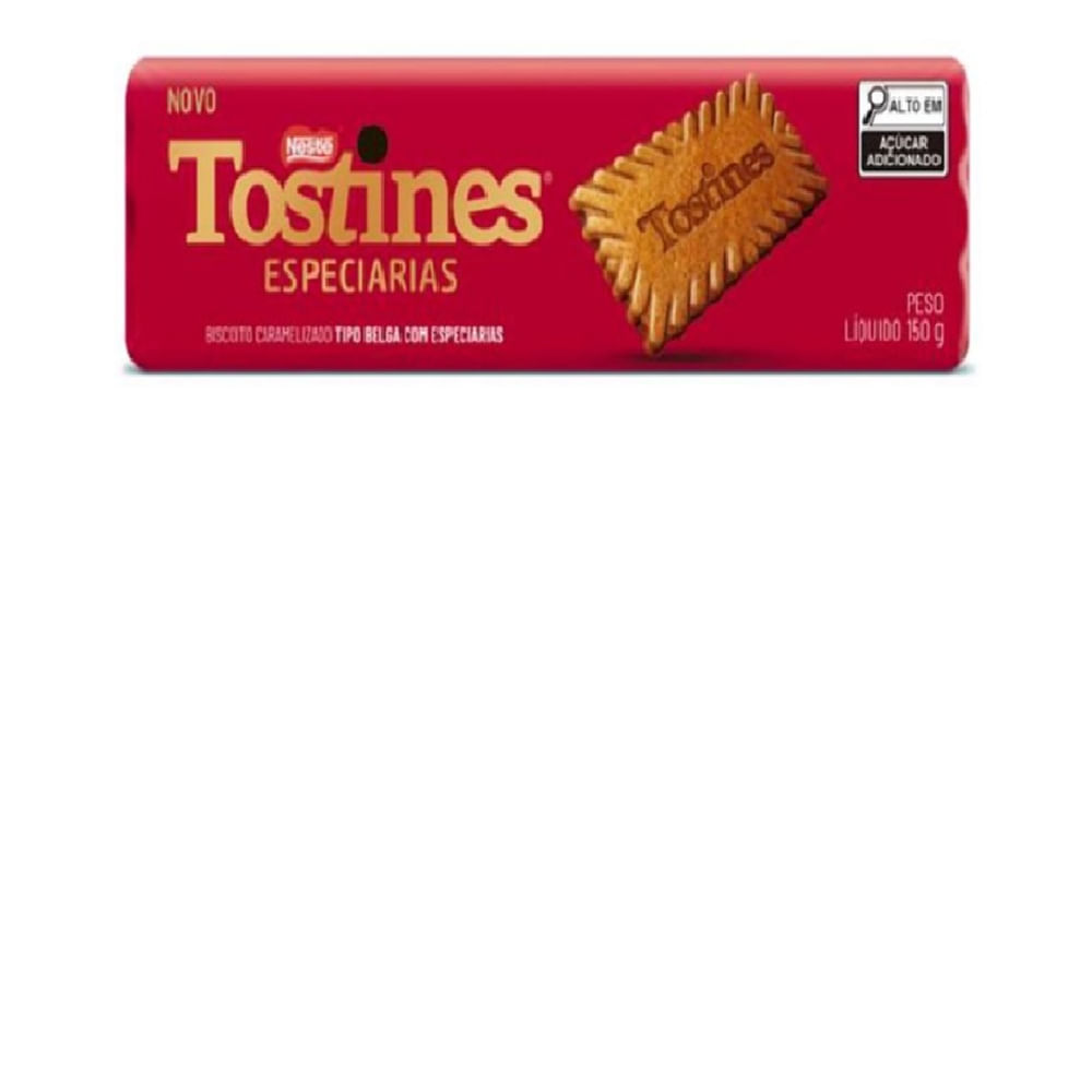 Biscoito Doce Especiarias Tostines 150g Crocante