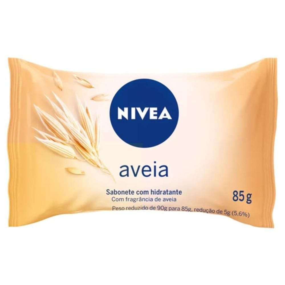 Sabonete em Barra Hidratante Nivea Aveia 85g