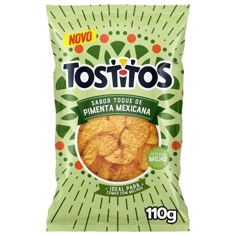 Salgadinho de Milho Pimenta Mexicana Tostitos 110g Crocante