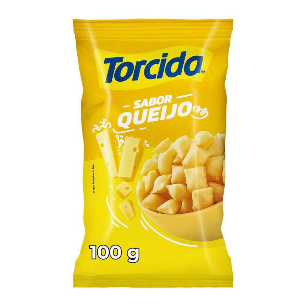 Salgadinho de Trigo Queijo Torcida 100g Crocante
