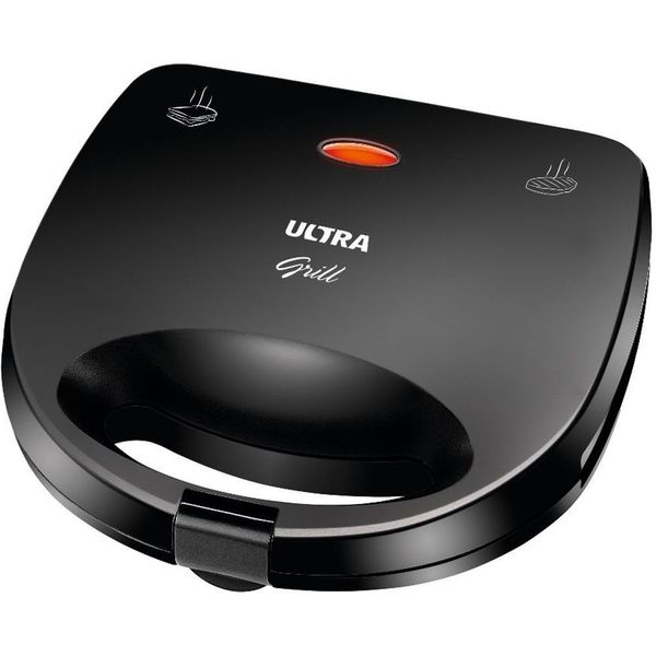 Sanduicheira Grill 2 em 1 Ultra S-13 750W Antiaderente Preta