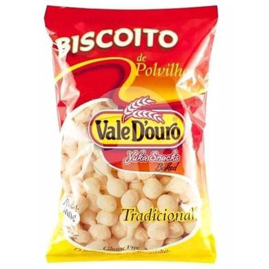 Biscoito de Polvilho Tradicional Vale D'Ouro 100g Vegano sem Glúten