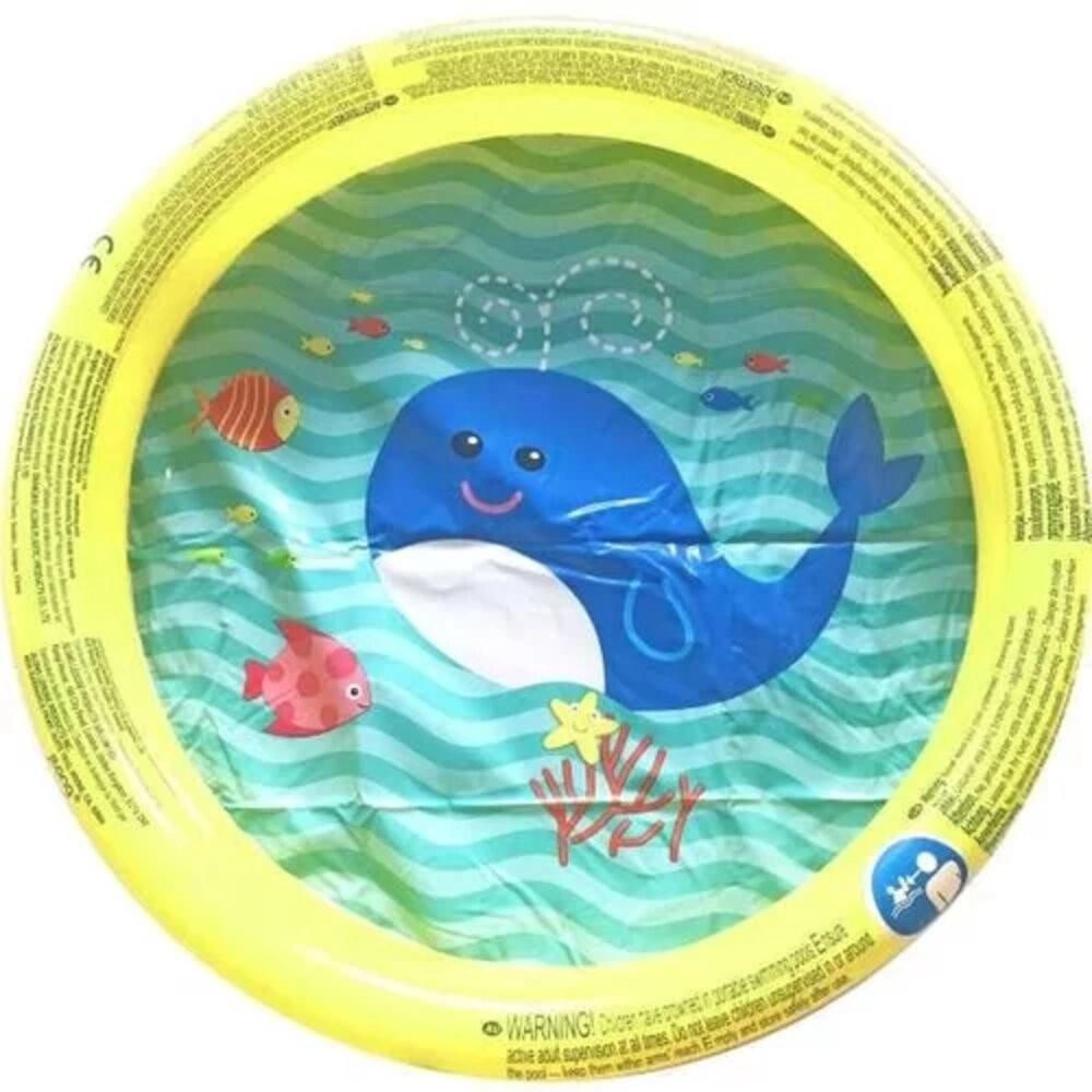 Piscina Inflável Infantil brink+ Fundo do Mar 21L Multicolorido