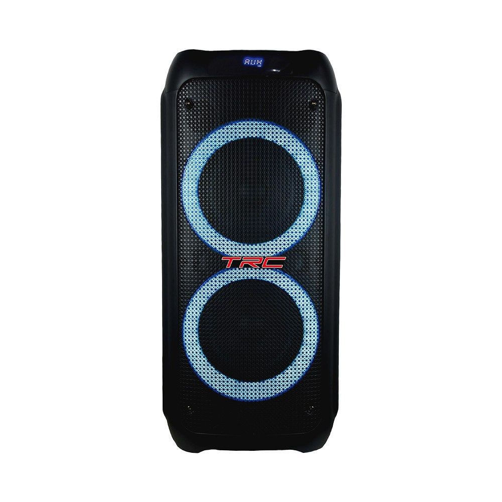 Caixa de Som Bluetooth Amplificada TRC 5590 1000W Bivolt Preto