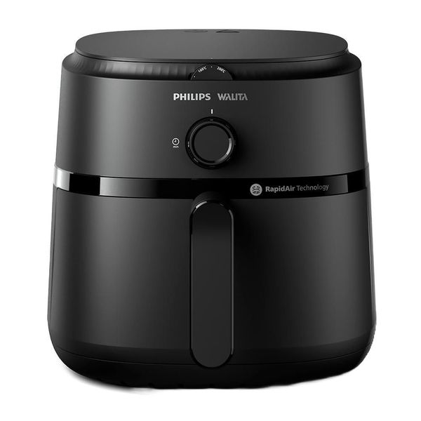 Fritadeira Elétrica Air Fryer Philips Walita Série 1000 XL NA130/00 6,2L 1700W Preta 110V