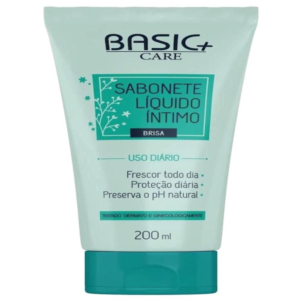 Sabonete Líquido Íntimo Feminino Basic+ Care Brisa 200ml