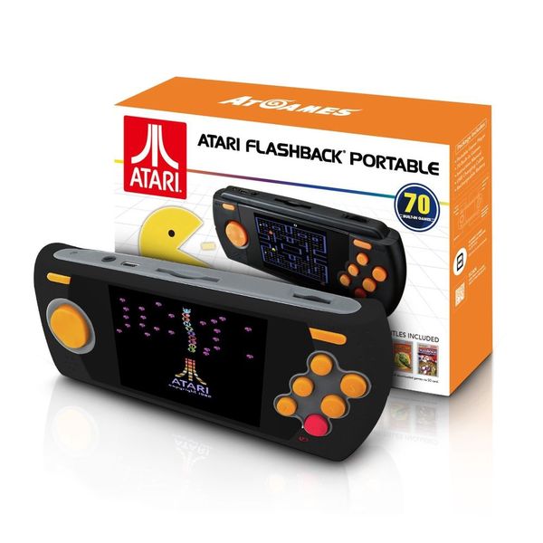 Atari Flashback Portátil Com 70 Jogos Na Memória