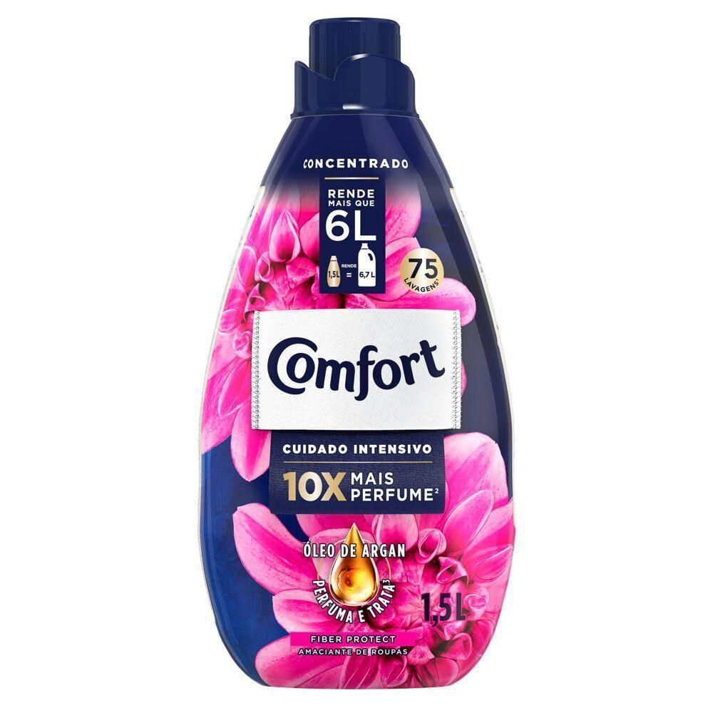 Amaciante Concentrado Comfort Líquido Brisa Elegante 1,5L
