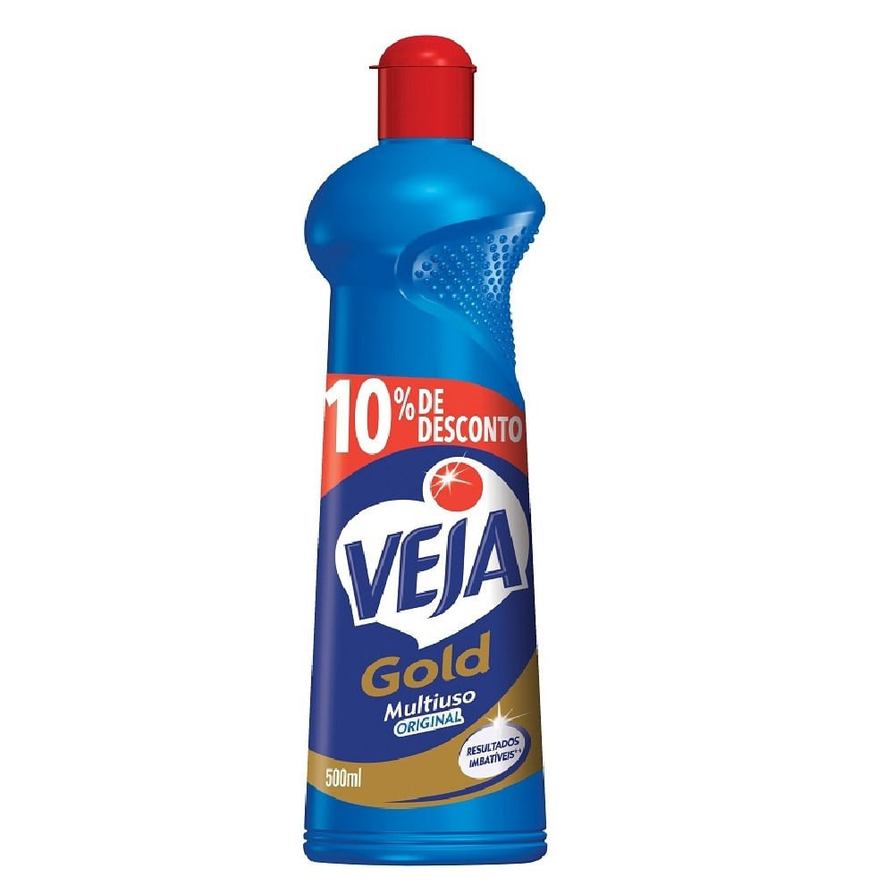 Limpador Multiuso Veja Gold Líquido Original 500ml