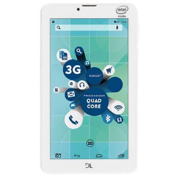Tablet dl Socialphone 3G 8GB Tela 7 Dual ChipTX316
