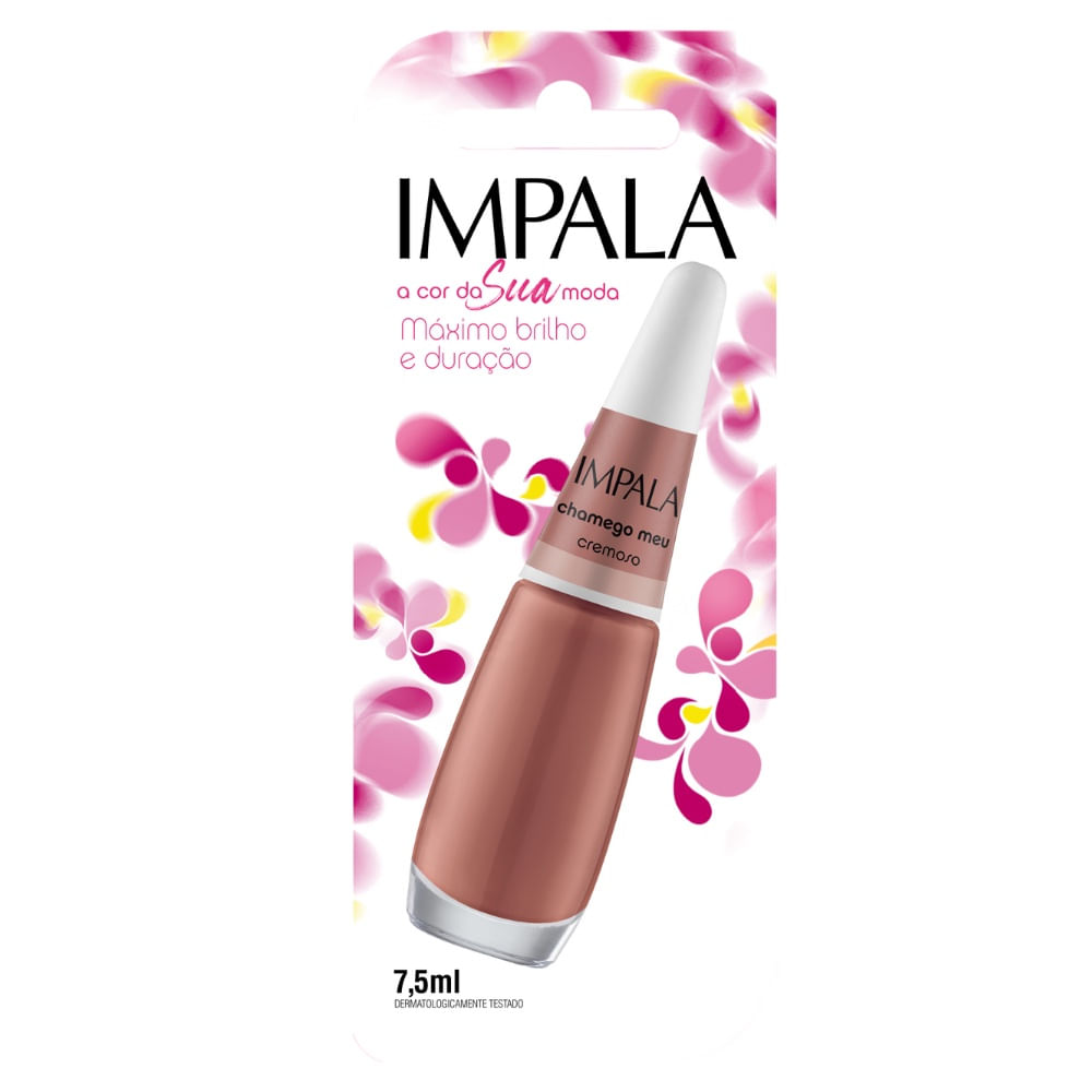 Esmalte Hipoalergênico Impala A Cor da Sua Moda Chamego Meu 7,5ml