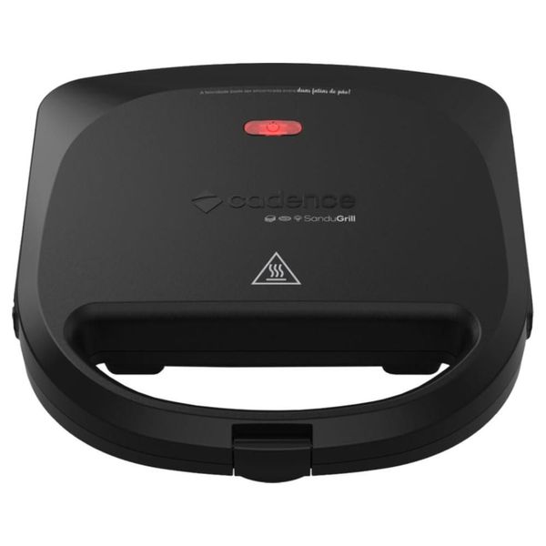 Sanduicheira Elétrica Cadence SanduGrill SAN230 750W Preta