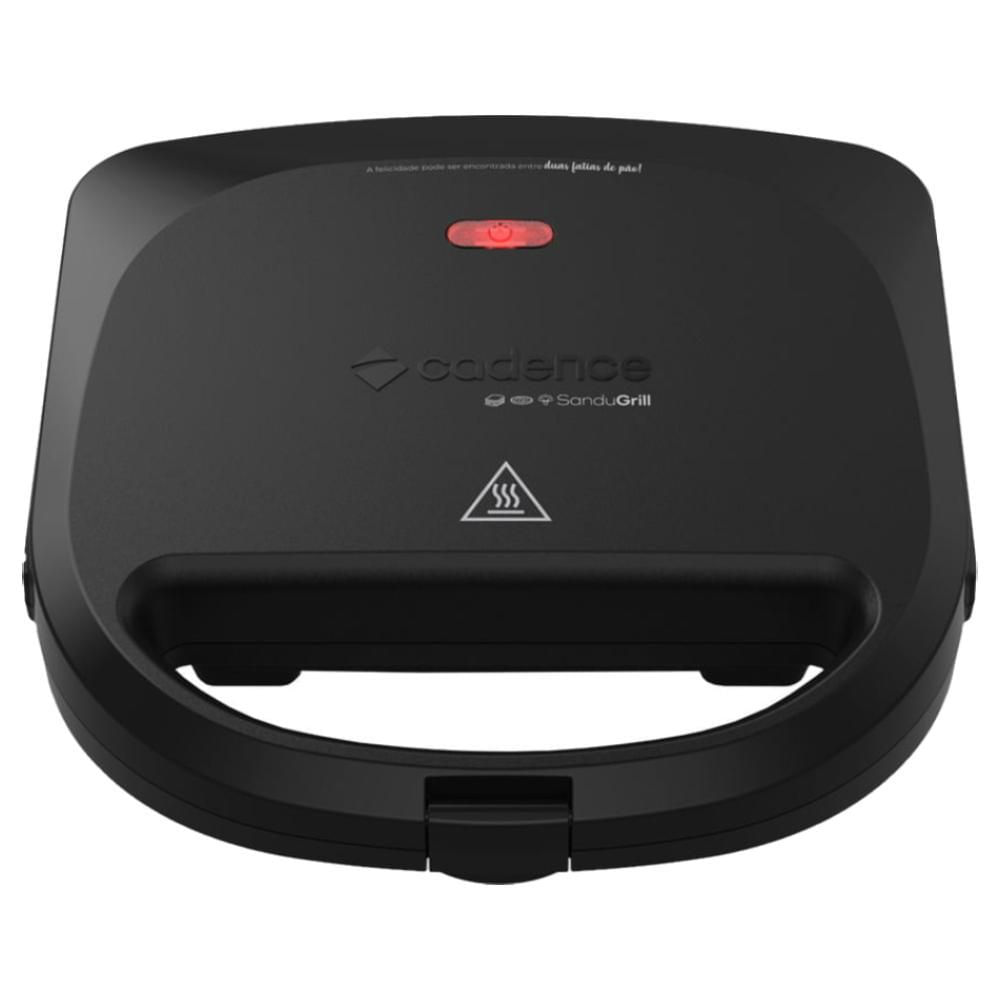 Sanduicheira Elétrica Cadence SanduGrill SAN230 750W Preta