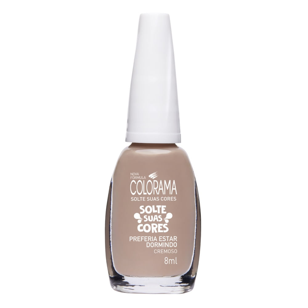 Esmalte Cremoso Colorama Solte Suas Cores Preferia Estar Dormindo Nude 8ml