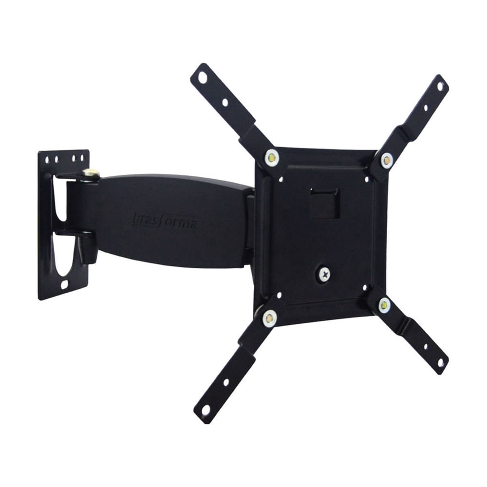 Suporte Articulado 3 Movimentos p/ Tv Led, Lcd, Plasma, 3d e Smart Tv de 10 a 37 Sbrp230 Acompanha Organizador Cabos