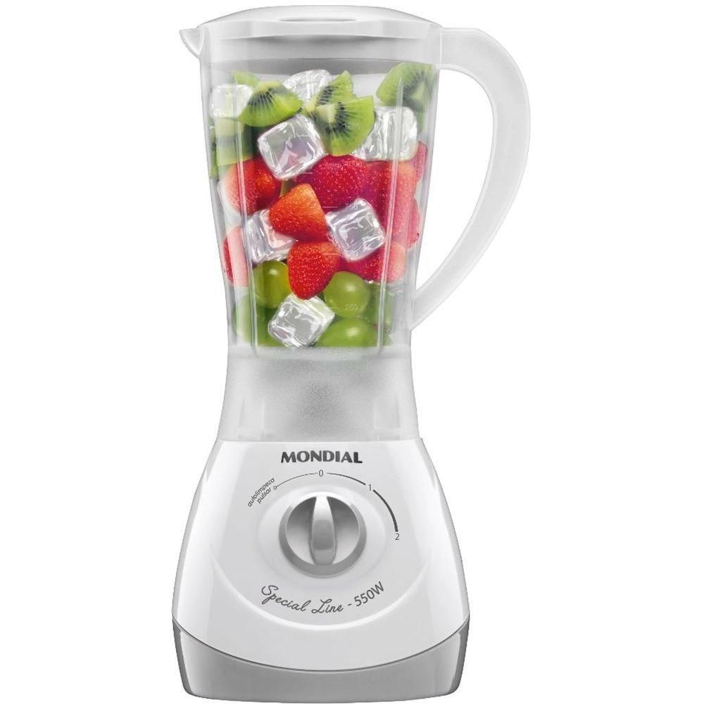 Liquidificador Mondial Special Line L-550-SL 550W 1,9L 2 Velocidades Branco