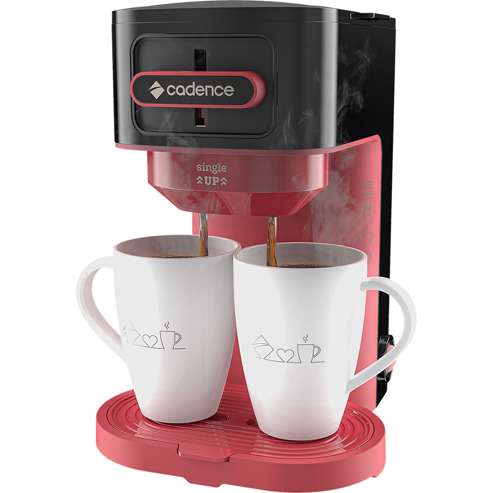 Cafeteira Elétrica Cadence Single Up CAF230 600W com 2 Xícaras Preta