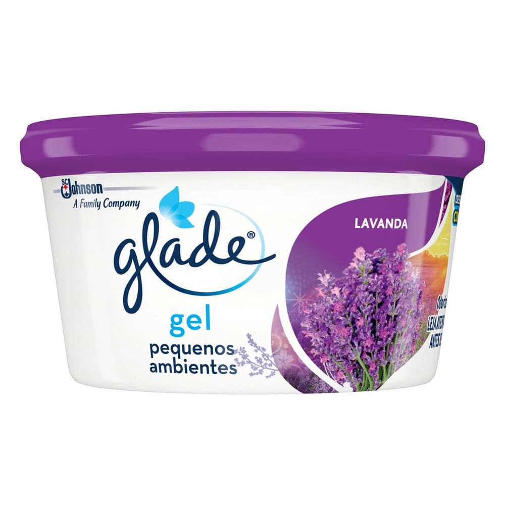 Odorizador de Ambiente Glade Gel Lavanda 70g