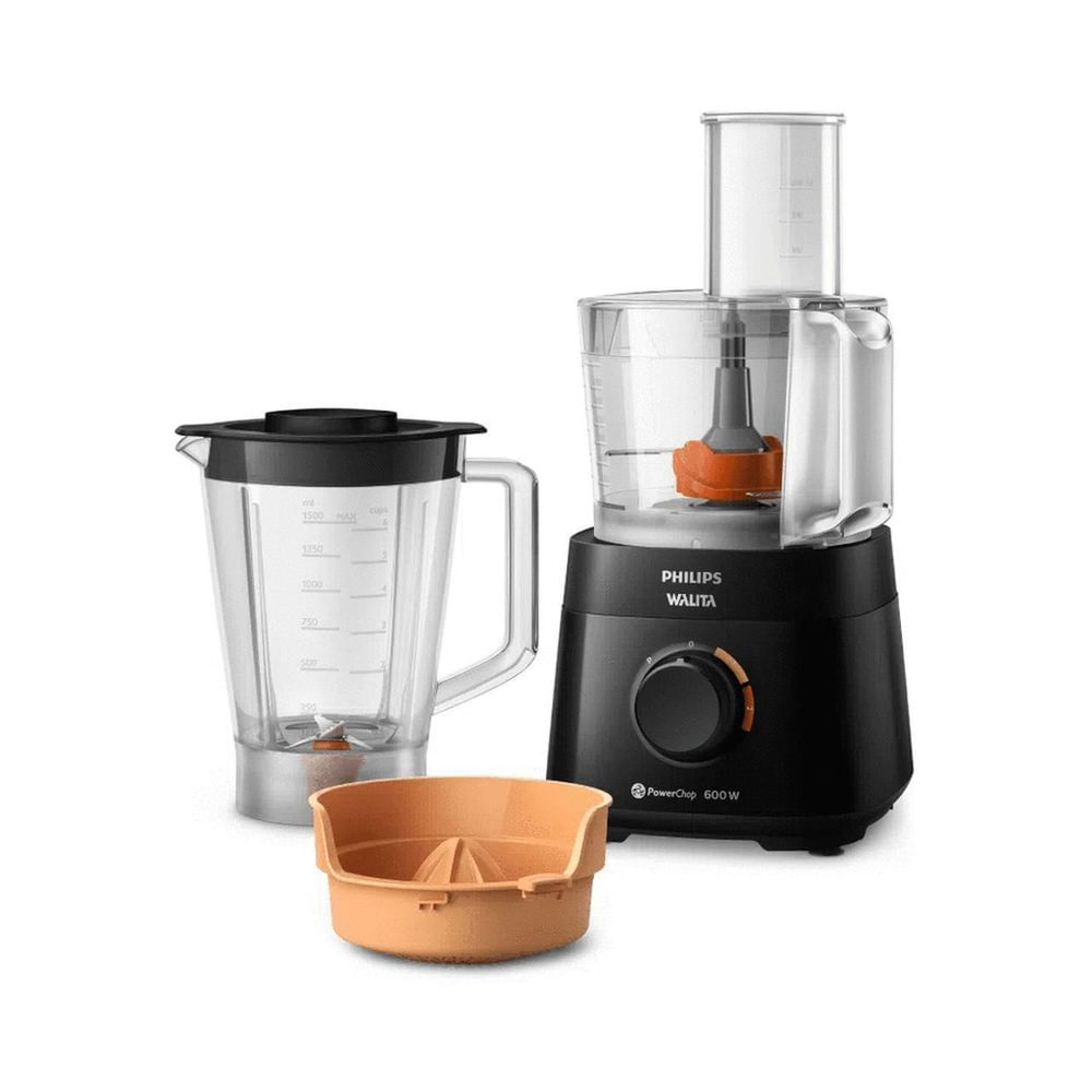 Multiprocessador PowerChop Philips Walita RI7300/93 600W Preto 1,5L