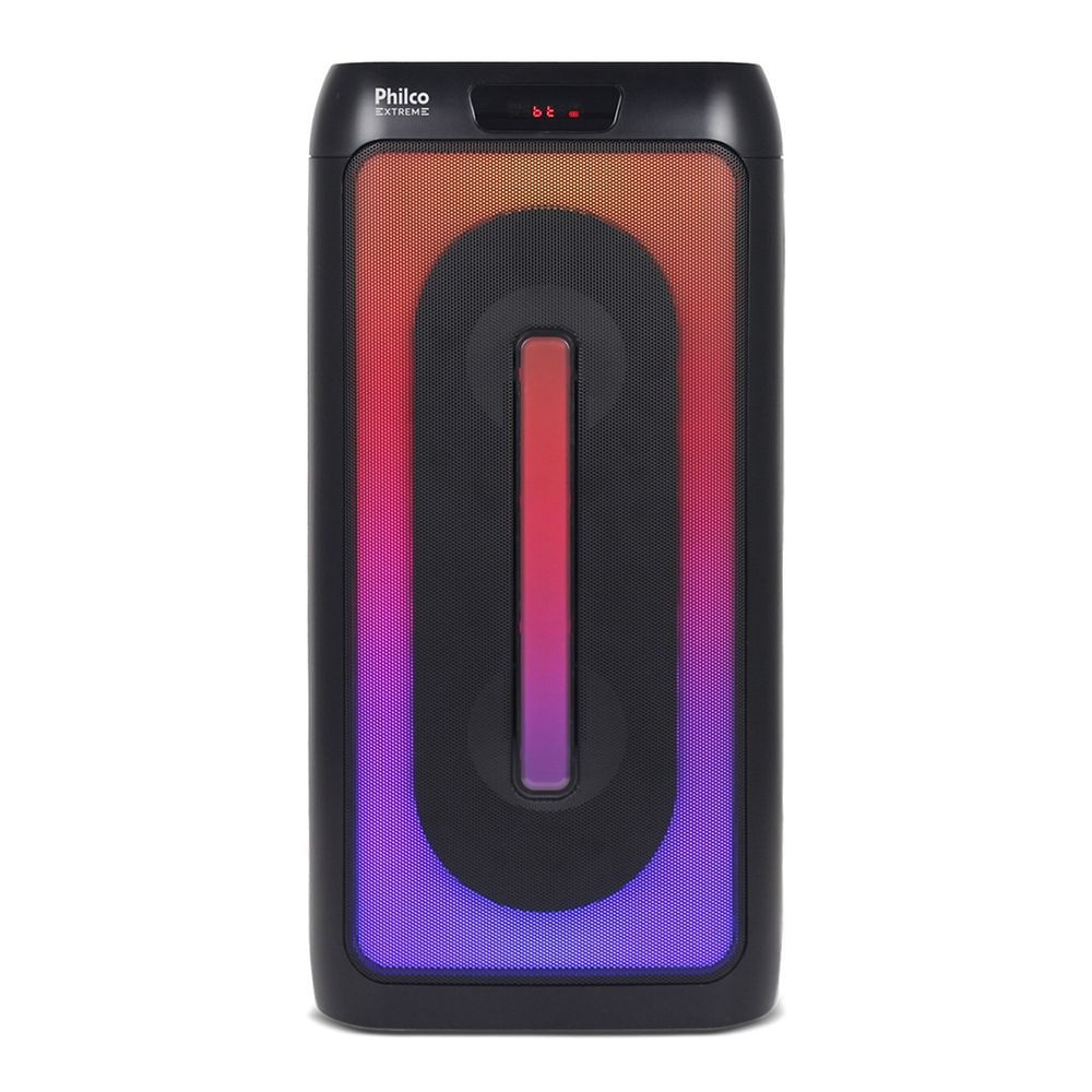 Caixa de Som Portátil Bluetooth Philco PCX4501 350W Bivolt Preto