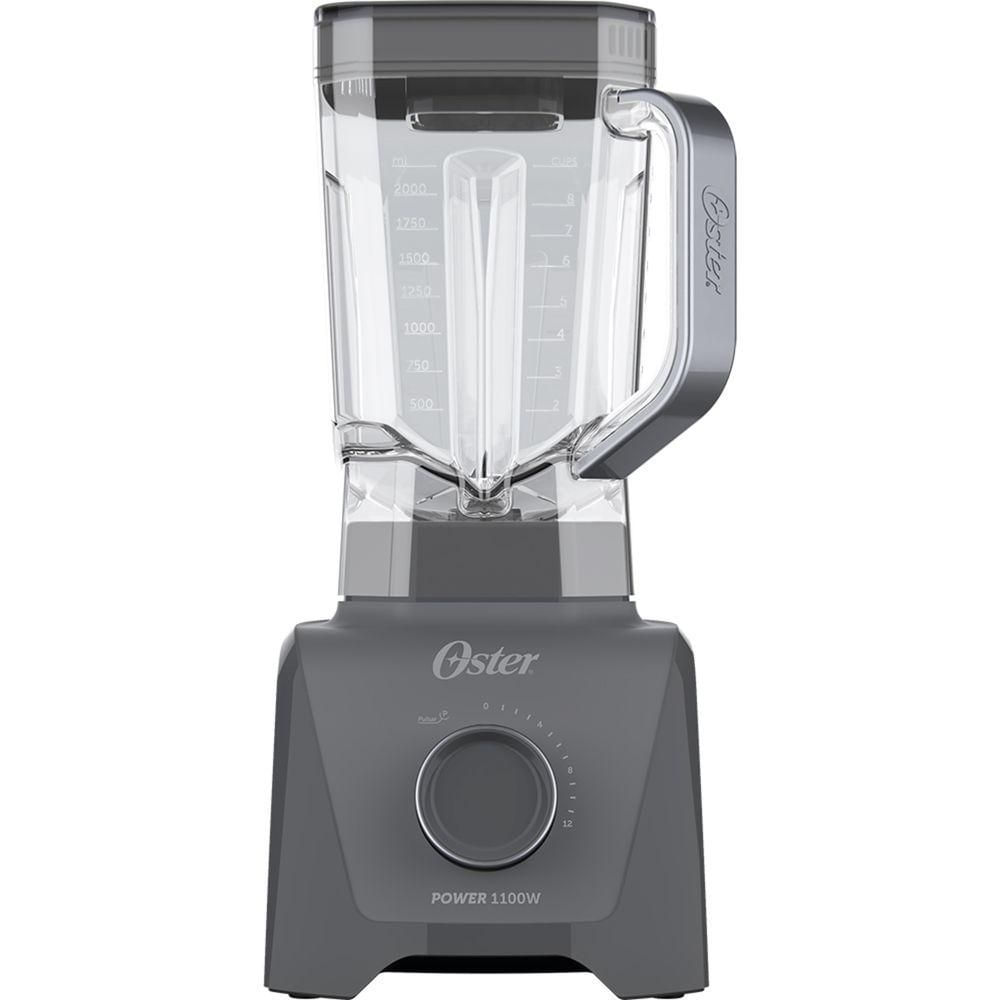 Liquidificador Oster OLIQ606 Full 1100W Cinza 3,2L 127V