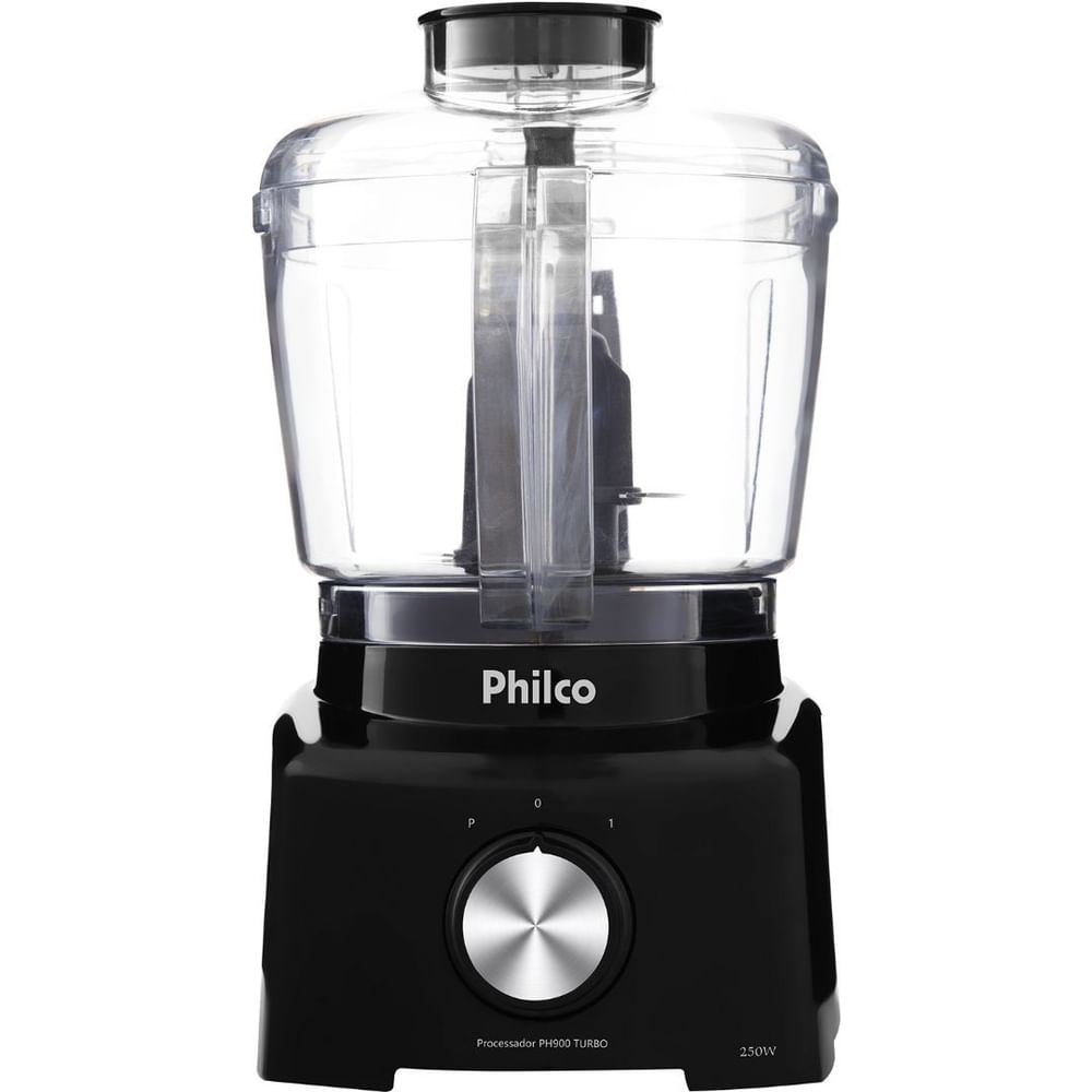 Processador de Alimentos Philco PH900 Turbo 250W 0,5L Preto
