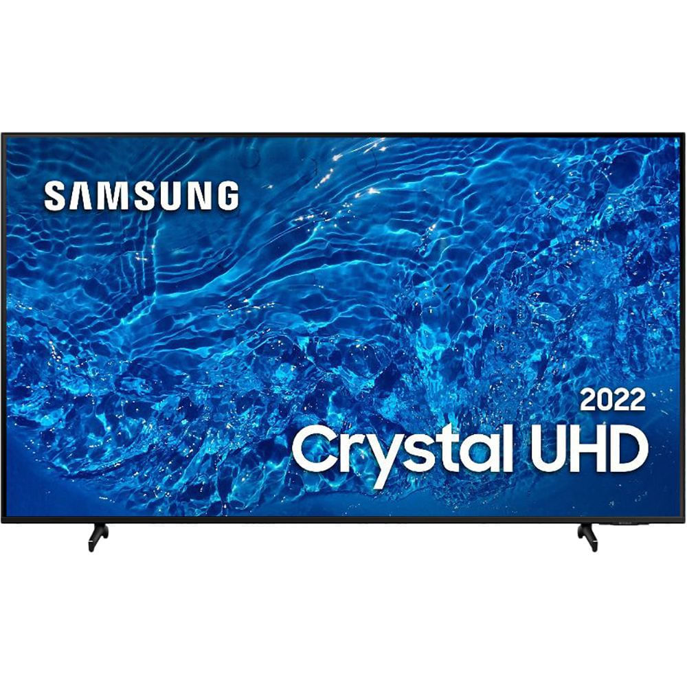 Smart TV 4K Samsung Crystal UHD 50" 50BU8000 LED Wi-Fi Preto