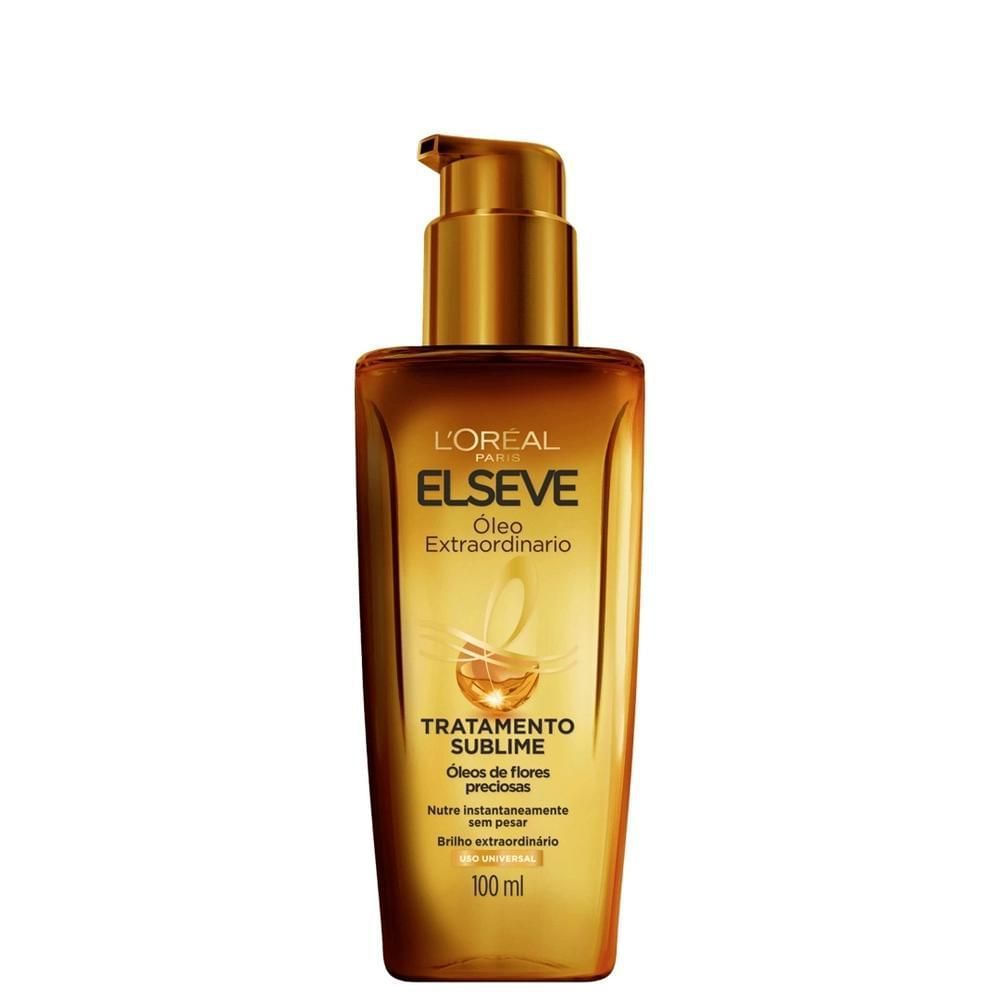 Óleo Capilar Nutrição Profunda 100ml L'Oréal Paris Brilho Intenso