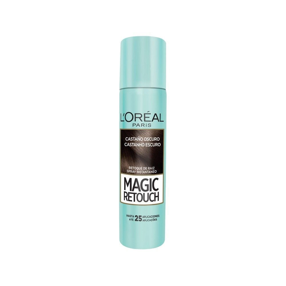 Spray Retoque de Raiz Magic Retouch Castanho Escuro 75ml L'Oréal Paris Instantâneo