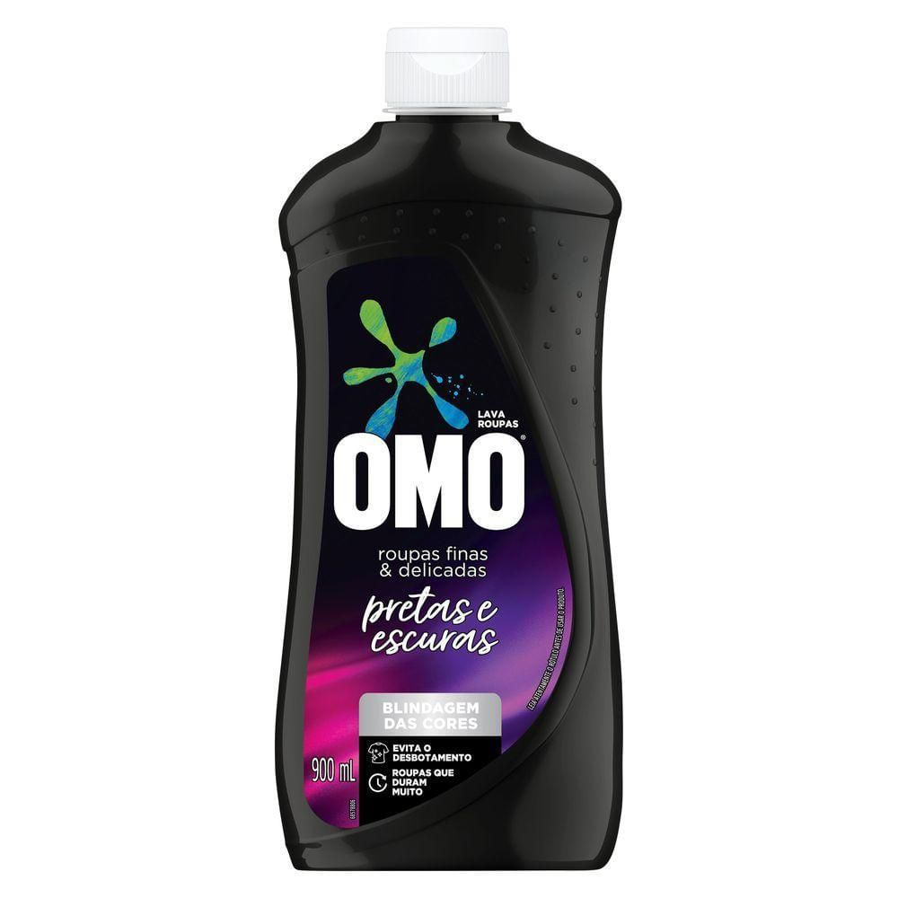Sabão Líquido Omo Roupas Finas e Delicadas Pretas e Escuras 900ml