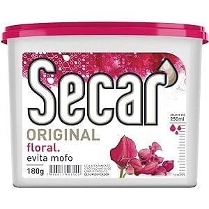 Desumidificador Anti Mofo Secar Original Lavanda Pote 80g Kit 24 Unidades