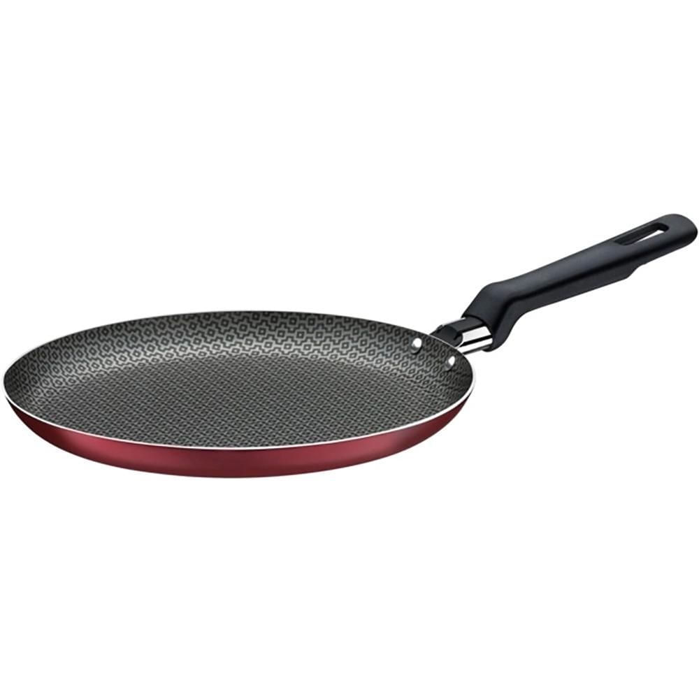 Panquequeira Antiaderente Tramontina Loreto 22cm 0,6L Vermelha