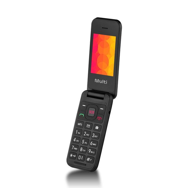 CELULAR MULTILASER FLIP VITA 3G PRETO - P9140 MULTILASER FLIP VITA 3G P9140 PRETO