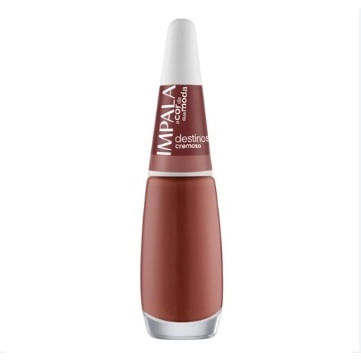 Esmalte Cremoso Impala A Cor da Sua Moda Destinos Marrom Avermelhado 7,5ml