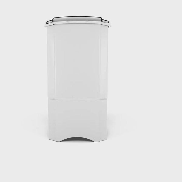 Lavadora de Roupas Britânia 20Kg Semiautomática Branca BLR04 – 220 Volts